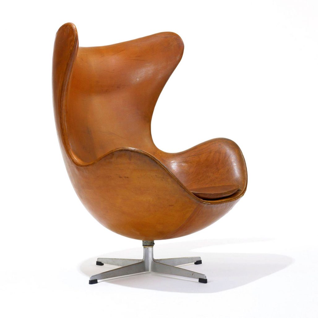 Fåtöljen Ägget av Arne Jacobsen
